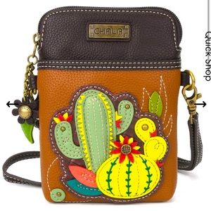 🚫SOLD🚫Chala cactus cellphone crossbody bag